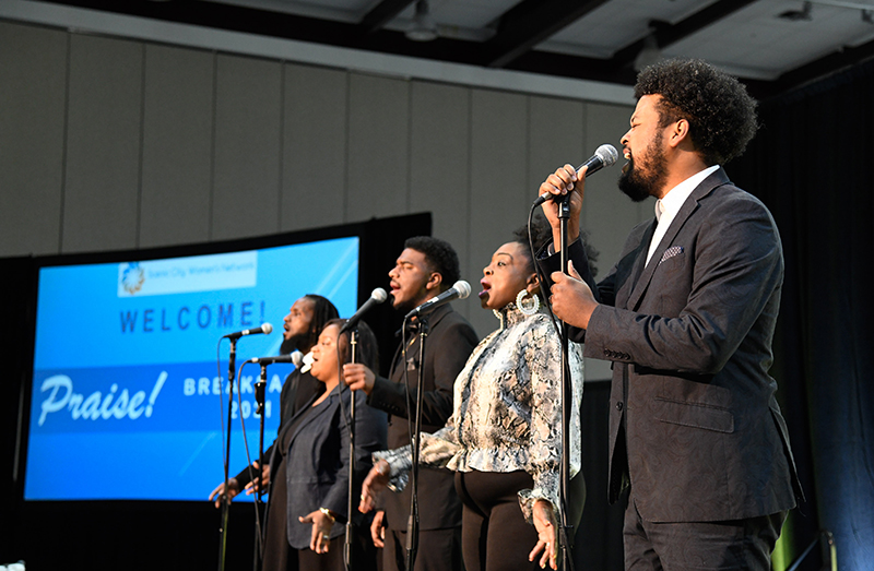 Photo by Mark Gilliland / The Praise Chorus from Olivet Baptist Church