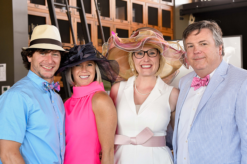 Photo by Mark Gilliland / Daniel & Michelle Bruns and Amanda & John Maynord