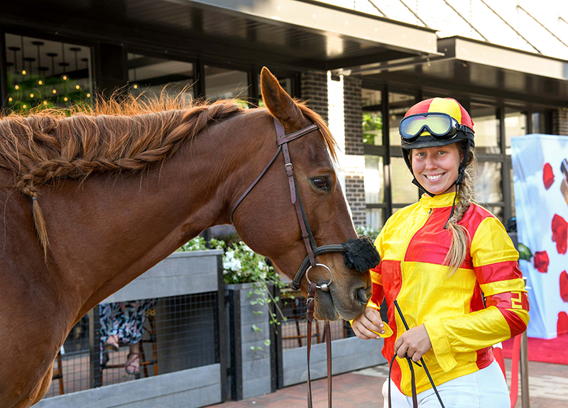 Photo by Mark Gilliland / "Tiny" and Claire Davis