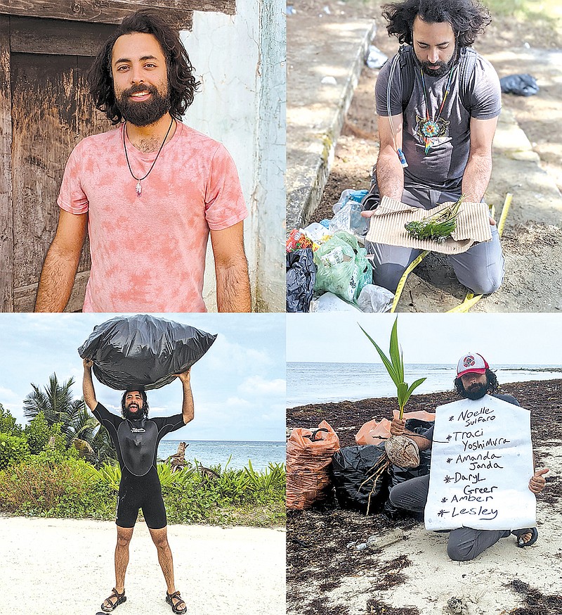 Photos contributed by Rami Ayoub / Since 2018, Rami Ayoub has spent his winters in Mexico, pursuing adventure and helping clean up the wild places he visits. So far, he estimates he's removed at least 50 bags of trash.