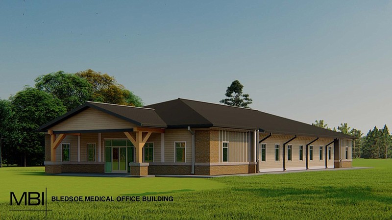 A rendering of Erlanger Bledsoe Hospital's new medical office building / Contributed by Erlanger Health System