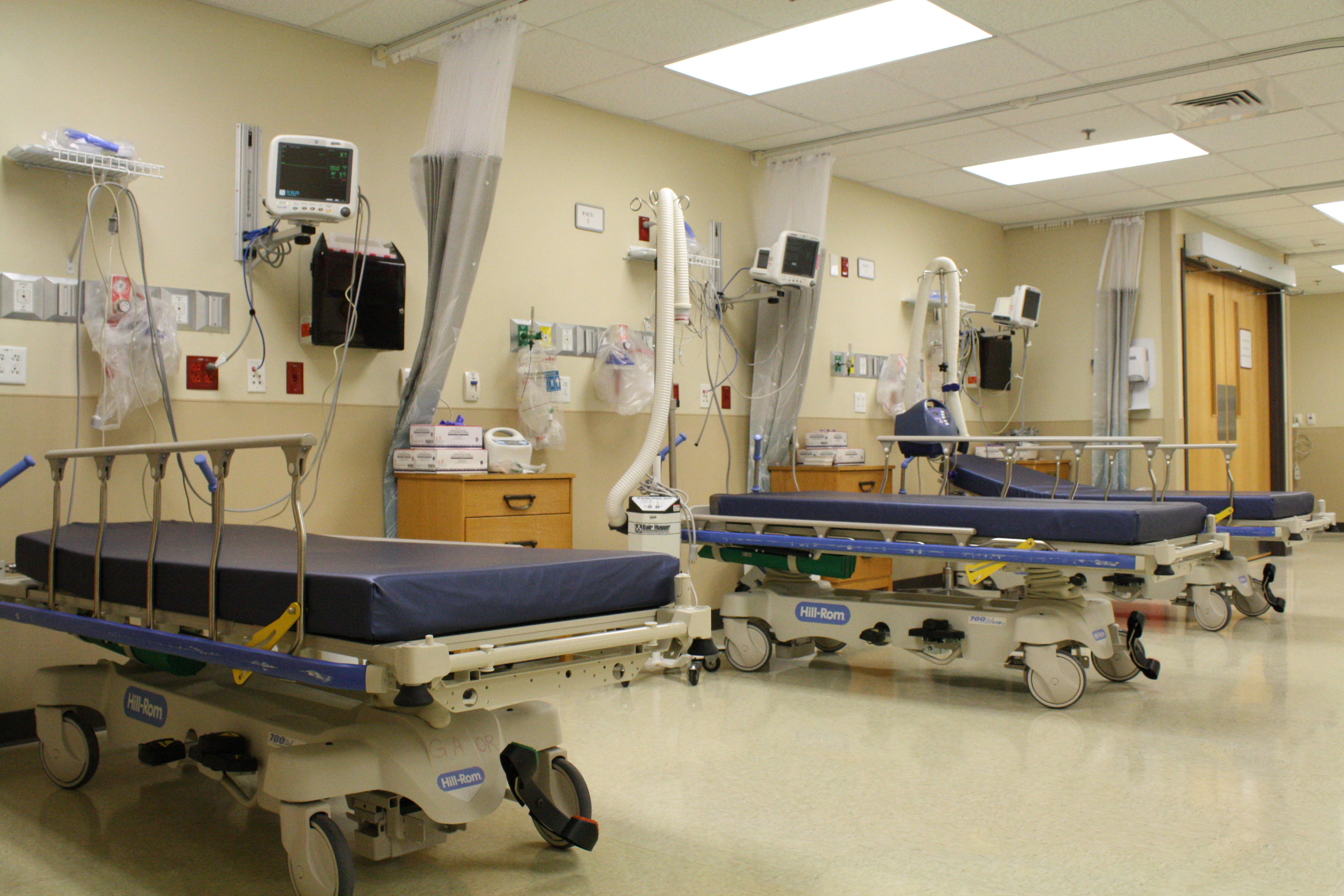 Staff photo by Elizabeth Fite/ The surgical recovery area at the CHI Memorial — Parkway medical office complex, which Memorial purchased from Hutcheson in 2017, is pictured on Tuesday, June 1, 2021, in Ringgold, Ga. Memorial is set to start outpatient surgery at the facility this week.