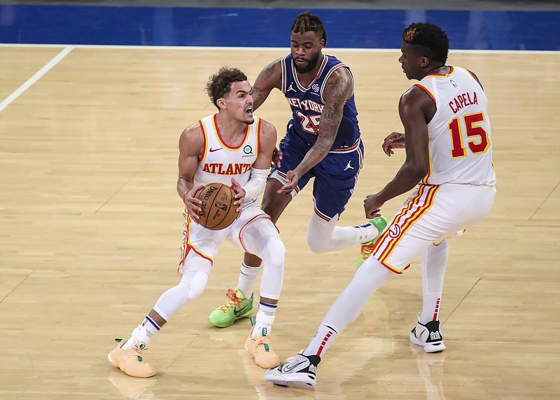 Hawks Close Out Series Vs. Knicks; Trae Young Stellar Again ...