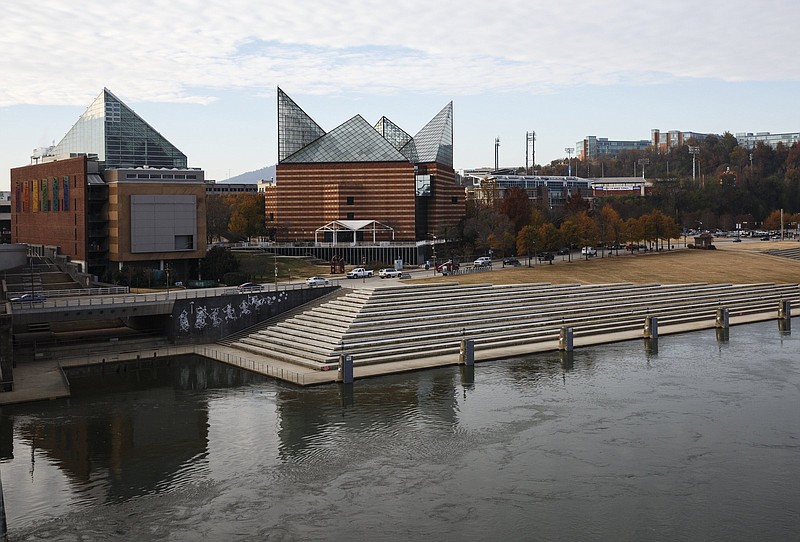 The Tennessee Aquarium is seen on Wednesday, Nov. 28, 2018, in Chattanooga, Tenn. 