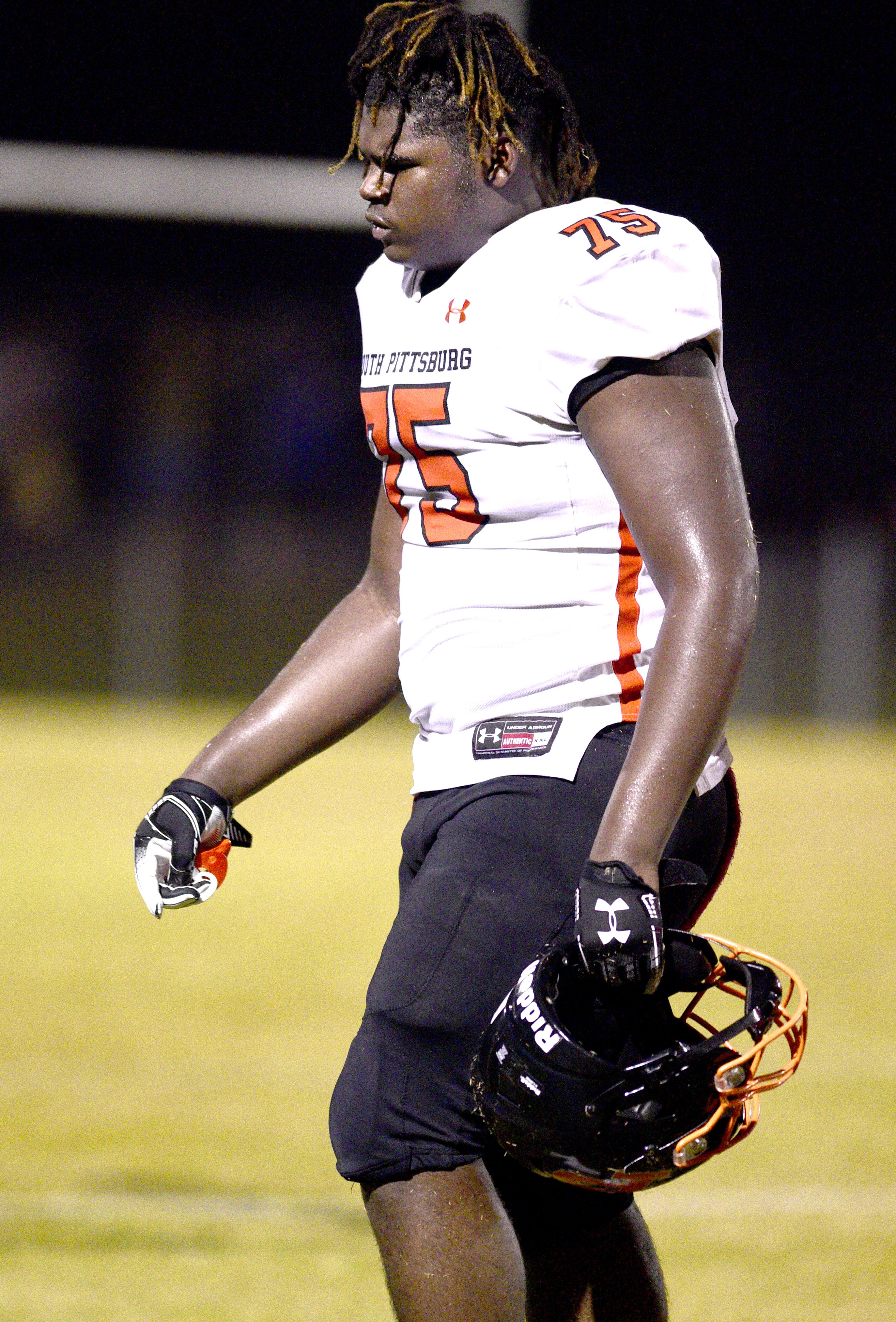 Staff file photo by Robin Rudd / South Pittsburg's Gio Davis was a core member of the team's defense last season, when the Pirates played for a state championship.
