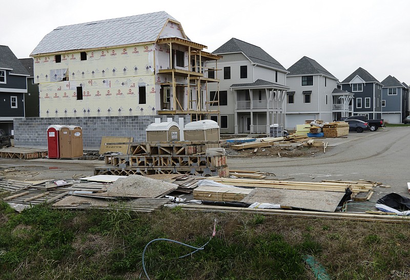Staff file photo / Cameron Harbor off Riverfront Parkway has been a popular site for new home building in Chattanooga.
