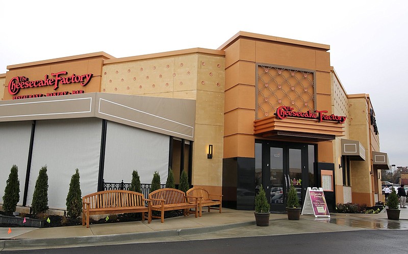 Staff photo by Erin O. Smith / The Cheesecake Factory, which opened in Chattanooga in late 2018, will not be allowed to sell beer or liquor for 30 days after selling to minors on four occasions.
