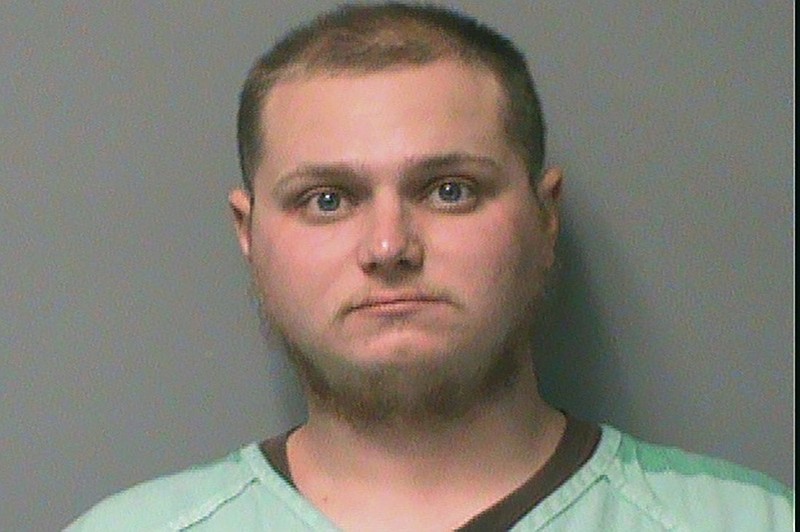 FILE - This Dec. 6, 2000 booking photo from the Polk County Jail in Des Moines, Iowa shows, Army veteran Michael McKinney. McKinney, a supporter of former President Donald Trump pleaded guilty Wednesday, June 16, 2021, to felony charges for firing his handgun into a carful of Black girls who were arguing with pro-Trump agitators near the Iowa Capitol last December, injuring one. (Polk County Jail via AP File)

