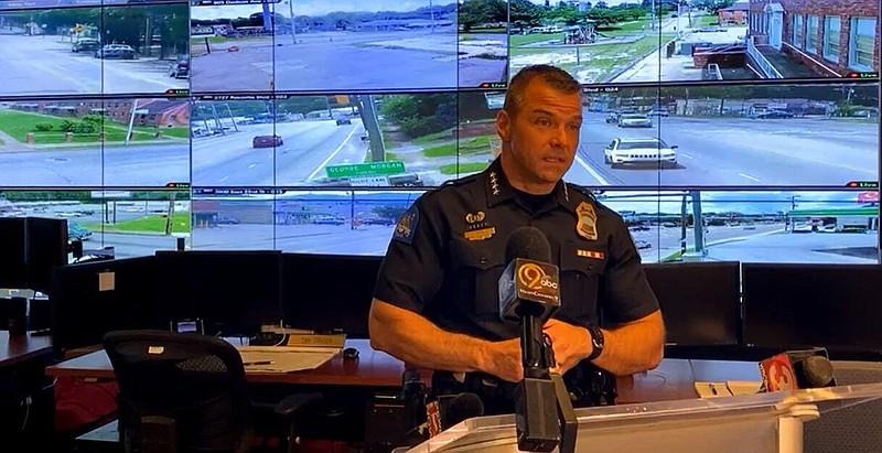 Courtesy photo / In this video screenshot, Police Chief David Roddy announces the new program.
