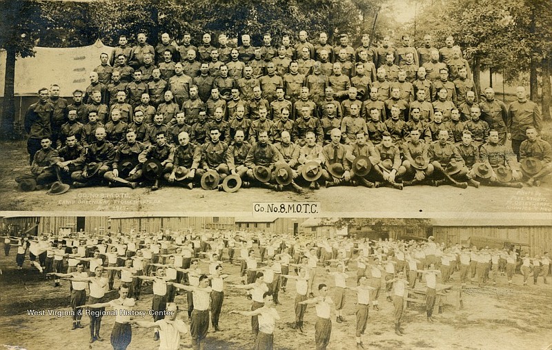 Contributed photo / This is a group photo taken at the Medical Officers Training Camp at Camp Greenleaf in Fort Oglethorpe, Georgia.