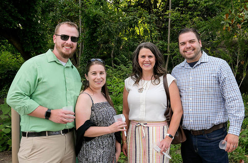 Photo by Mark Gilliland / Andy & Jessica Johns and Tiffany & Tyner Brooks