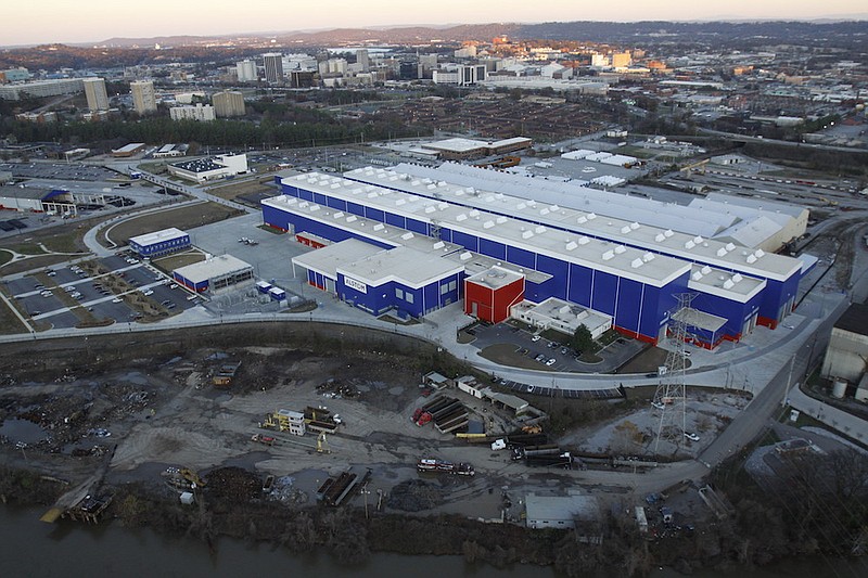 Staff file photo / The former Alstom manufacturing site on Riverfront Parkway in Chattanooga is shown in this file photo.