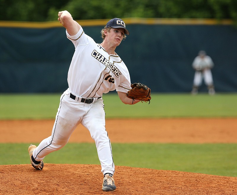 Former Chattanooga Christian baseball star John Rhodes was selected in the third round of the MLB draft Monday by Baltimore.