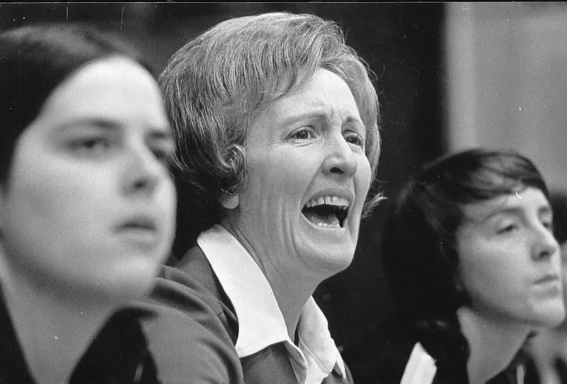 Photo contributed by UTC Athletics / Grace Keith, who coached basketball at Hixson High School and UTC, died Wednesday at age 84.