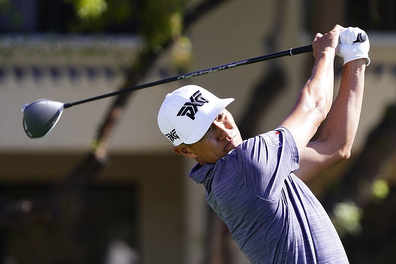 AP file photo by Rick Scuteri / James Hahn shot a 12-under-par 60 on Saturday at Keene Trace Golf Club in Nicholasville, Ky., to move within two shots of the lead entering the final round of the PGA Tour's Barbasol Championship.