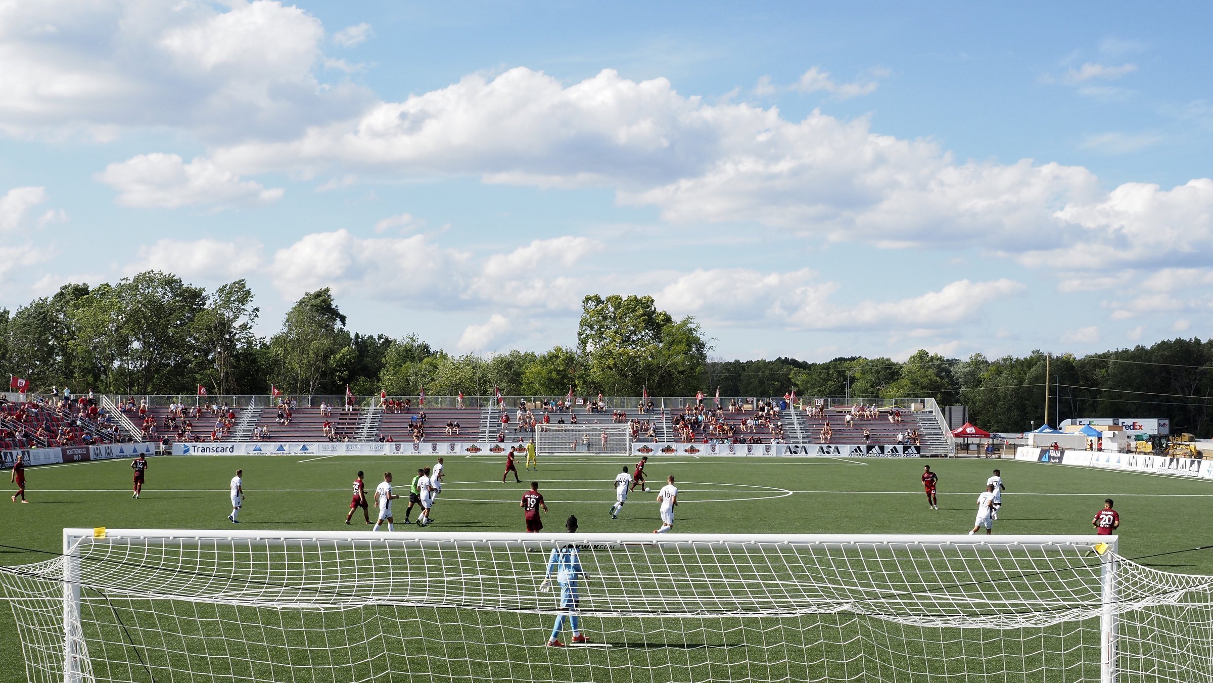 Staff file photo / Fans watch as Red Wolves SC take on FC Tucson during a USL League One match at CHI Memorial Stadium on Saturday, Aug. 1, 2020, in East Ridge, Tenn. Red Wolves SC hosted FC Tucson for the first match in a soccer-specific stadium in the state of Tennessee.