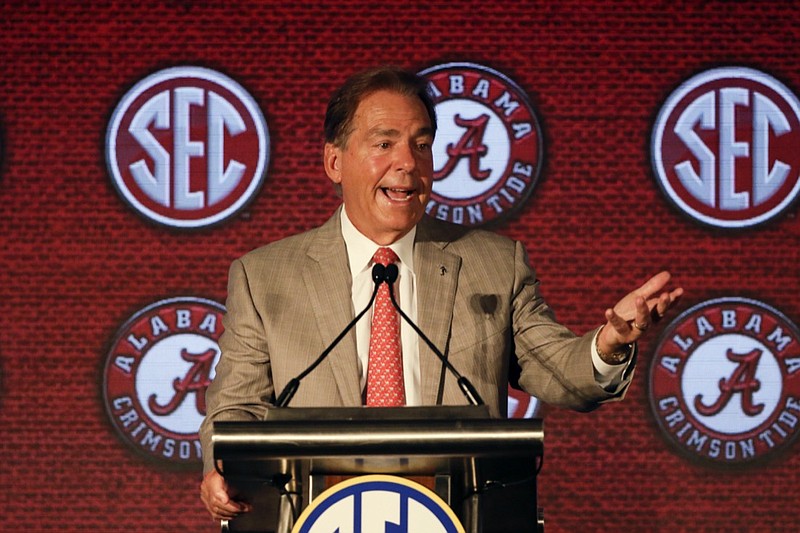 5at10 Praising Saban's greatness, College football uncertainty