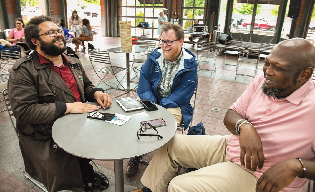 Photography by Mark Gilliland / Marcus Ellsworth, Jonathan Susman and Shane Morrow