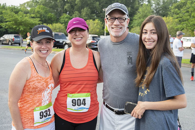 Photo by Michael Hampton / Molly McGee, Varinia & Andrew Bewley and Sabina Fuller
