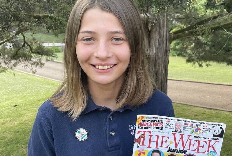 Ten-year-old Nissa Ruth, of Signal Mountain, knew applying for a position with a national news magazine was going to be a long shot.