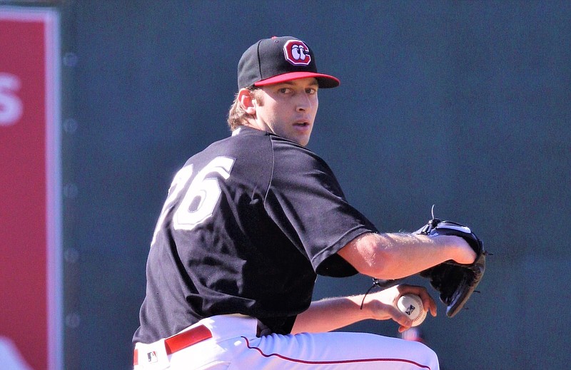 Photo courtesy of Meeks & Norris / Nick Lodolo, who racked up 68 strikeouts in 44 innings this season for the Chattanooga Lookouts, was promoted Tuesday to Triple-A Louisville.