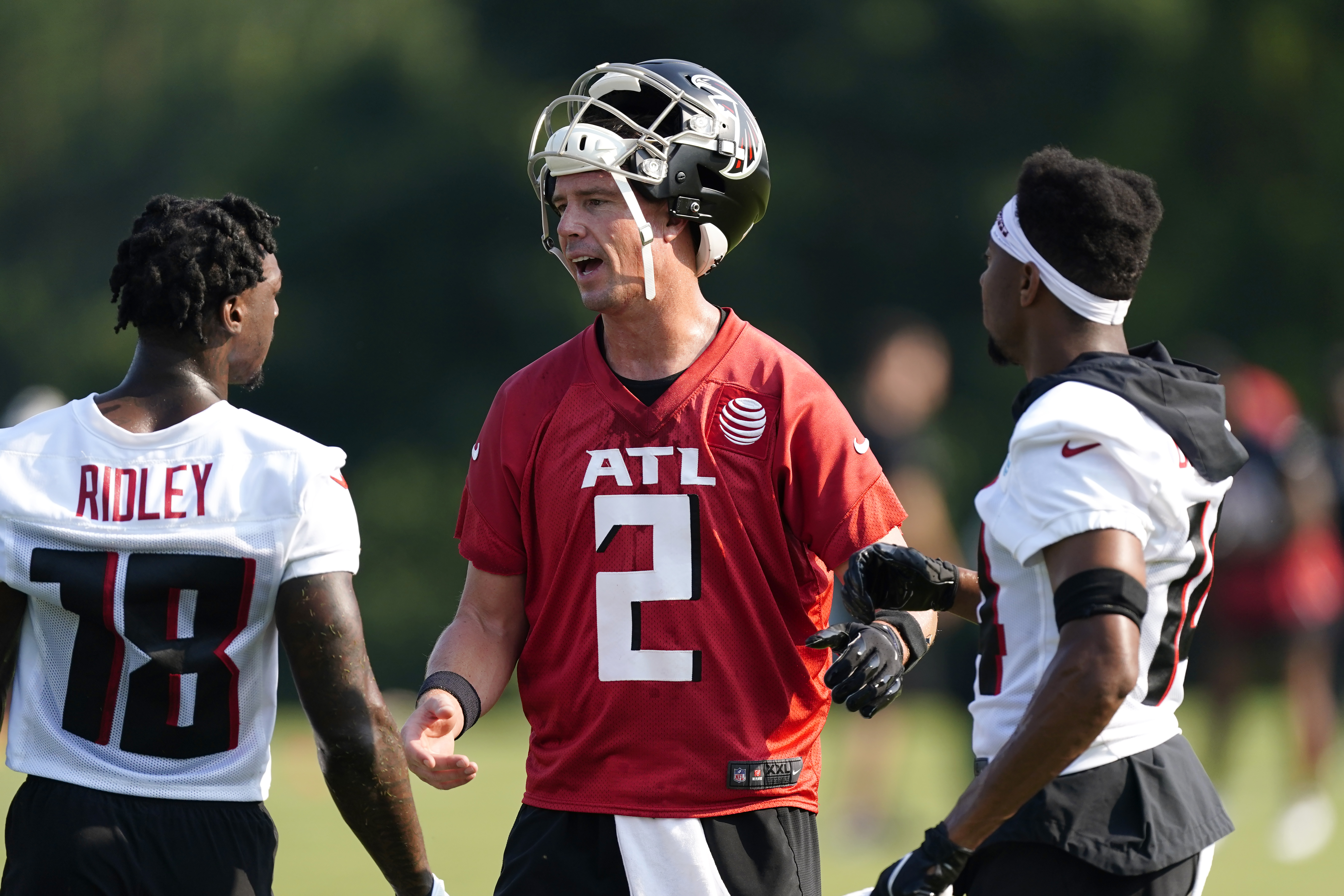 Falcons' Gage emerging as Ryan's latest go-to wide receiver