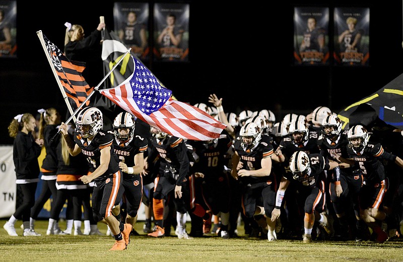 Staff file photo by Robin Rudd / Meigs County is again considered a contender for the Class 2A state championship, but TSSAA reclassification has moved the Tigers into a challenging football region made even tougher by their addition.