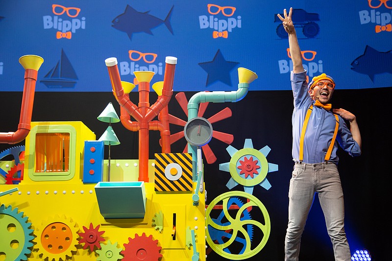 Photo from Shore Fire Media / Blippi the Musical will bring singing, dancing and colorful adventures to the Memorial Auditorium stage Aug. 21.