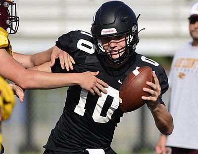 Calhoun's Jerrian Hames: From backyard legend to Jackets' top running back