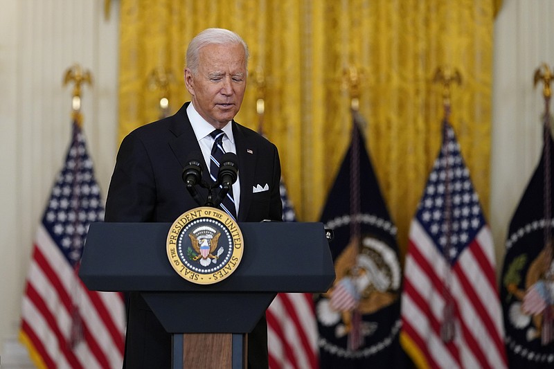 The Associated Press / Scientists say President Joe Biden has made it more difficult to get people to get their initial COVID-19 vaccines because he has begun talking about people getting a booster shot before the matter has been studied enough.