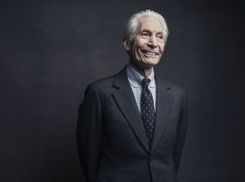 FILE - Charlie Watts of the Rolling Stones poses for a portrait on Nov. 14, 2016, in New York. Watts' publicist, Bernard Doherty, said Watts passed away peacefully in a London hospital surrounded by his family on Tuesday, Aug. 24, 2021. He was 80. (Photo by Victoria Will/Invision/AP, File)