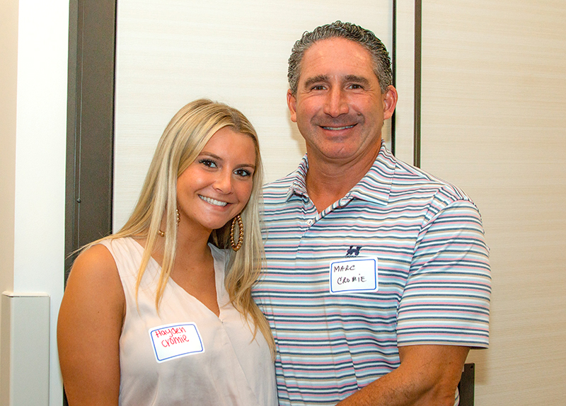 Photo by Angela Dillard / Hayden and Dr. Marc Cromie