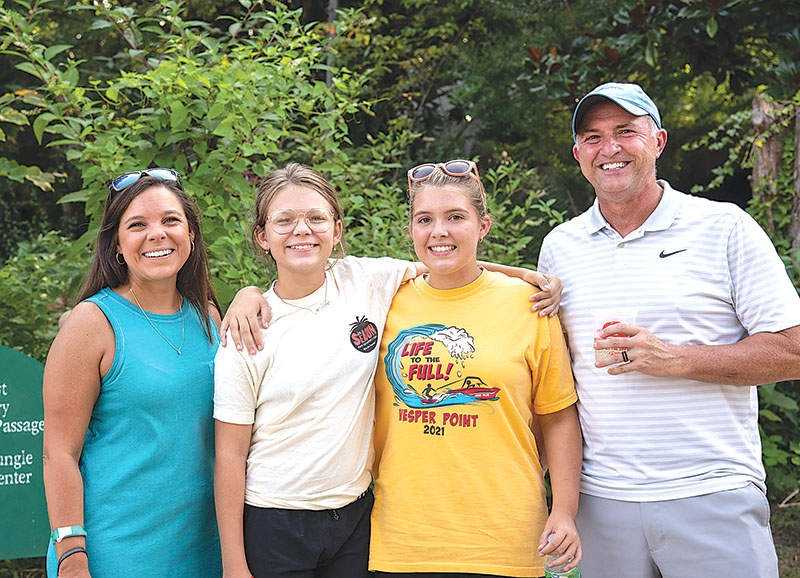 Photo by Mark Gilliland / Alise O'Brien, Emily Barrows and Lauren and Pat O'Brien