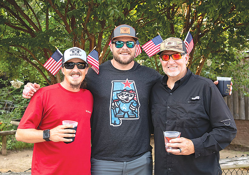 Photo by Mark Gilliland / Caleb Franklin, Justin Beam and Frank McClellan