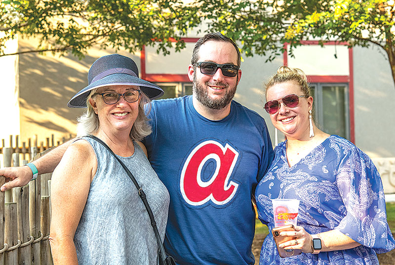 Photo by Mark Gilliland / Gay Watts, Austin Carter and Savanna Kilgore