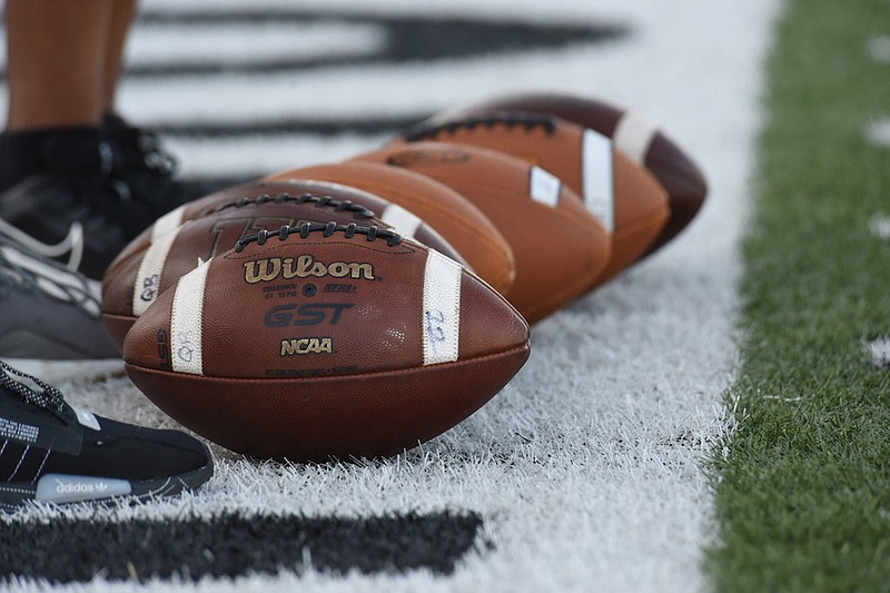 High school football tile - from the Calhoun-McCallie game before the start of a game. / Matt Hamilton