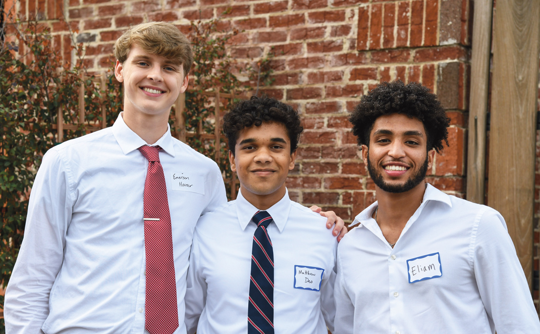 Photography by Mark Gilliland / Emerson Houser, Matthew Deo and Eliam Mussie