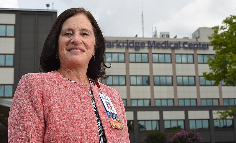 Staff Photo by Matt Hamilton / Deborah Deal at Parkridge Medical Center on Monday, July 26, 2021. 