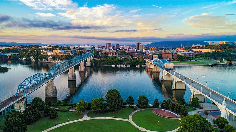 Downtown Chattanooga tile / Photo courtesy of Getty Images