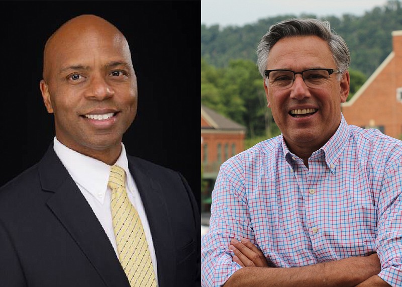 House District 29 contenders DeAngelo Jelks and Greg Vital are seen in a combined photo.