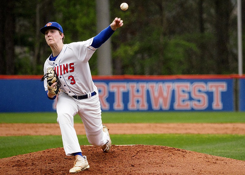 Staff file photo / Northwest Whitfield senior pitcher Cade Fisher was selected for USA Baseball's 18-and-under team that will compete in a seven-game series against Canada starting this week in Florida.