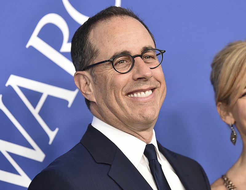 File Photo by Evan Agostini/Invision/AP / Jerry Seinfeld, left, and Jessica Seinfeld arrive at the CFDA Fashion Awards at the Brooklyn Museum on June 4, 2018, in New York.