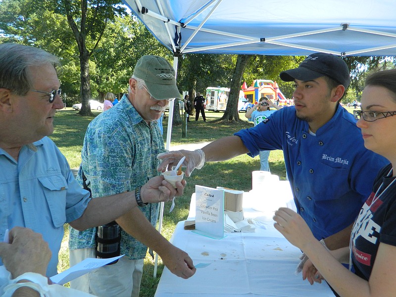 File Photo / Vendors offering dishes made with the signature legume are a favorite stop for visitors to the International Cowpea Festival in Charleston, Tenn.