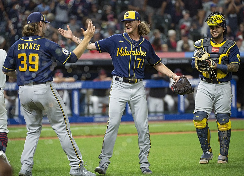 MLB - The Milwaukee Brewers throw the 9th no-hitter of the 2021 season, and  their first since 1987!