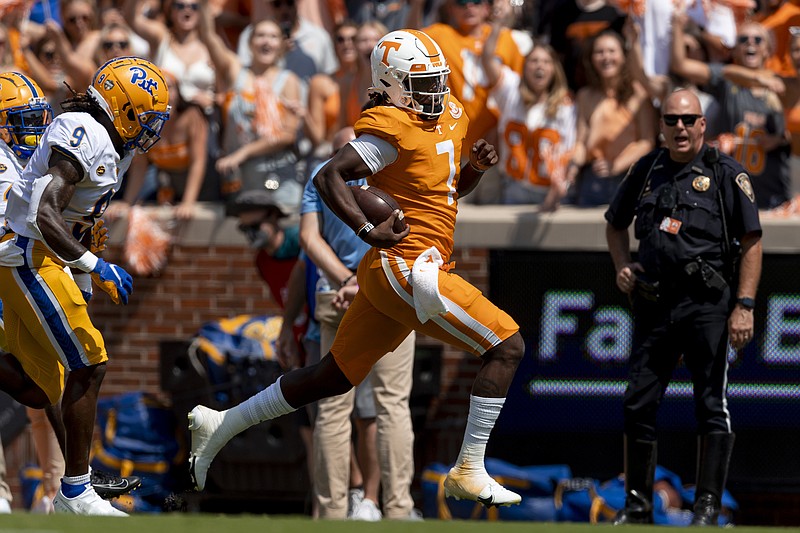 Tennessee Athetics photo / Tennessee quarterback Joe Milton's availability for this weekend's game against Tennessee Tech inside Neyland Stadium has not been revealed by Volunteers first-year coach Josh Heupel.