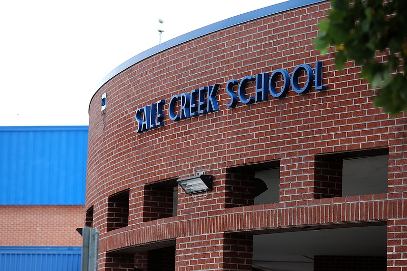 Staff file photo by Erin O. Smith / Sale Creek Middle/High School is located at 211 Patterson Road in Sale Creek, Tenn.