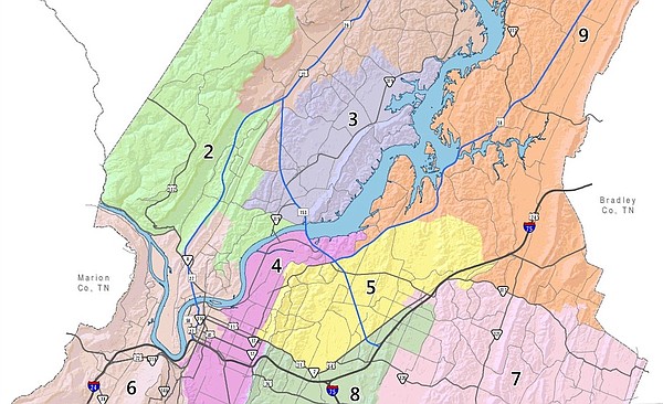Redistricting Could Spawn 10th Hamilton County District Chattanooga Times Free Press