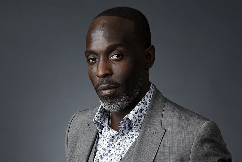 FILE - Actor Michael K. Williams poses for a portrait at the Beverly Hilton during the 2016 Television Critics Association Summer Press Tour, Saturday, July 30, 2016, in Beverly Hills, Calif. (AP Photo/Chris Pizzello, File)


