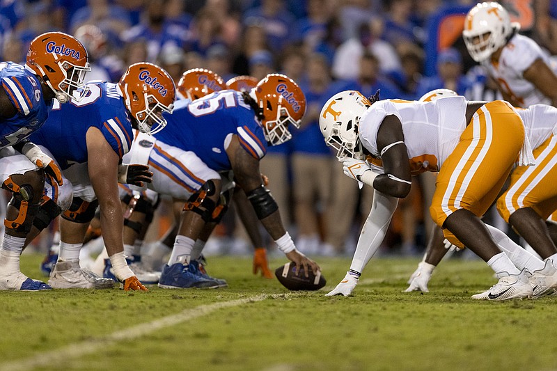 Tennessee Athletics photo by Andrew Ferguson / Tennessee's 38-14 loss at Florida on Saturday night had a similar script to last season's second-half stumble at Georgia, but Volunteers players insist there will be no falling apart this year.
