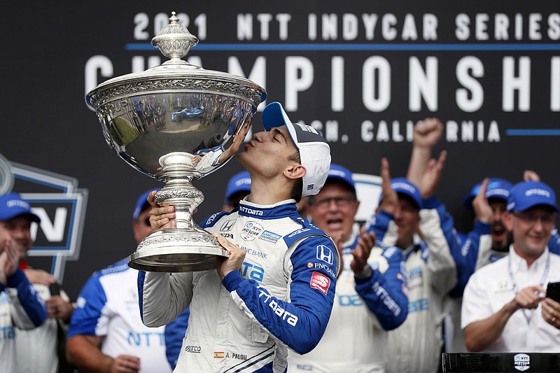 IndyCar's new champ Alex Palou is first Spaniard to take title